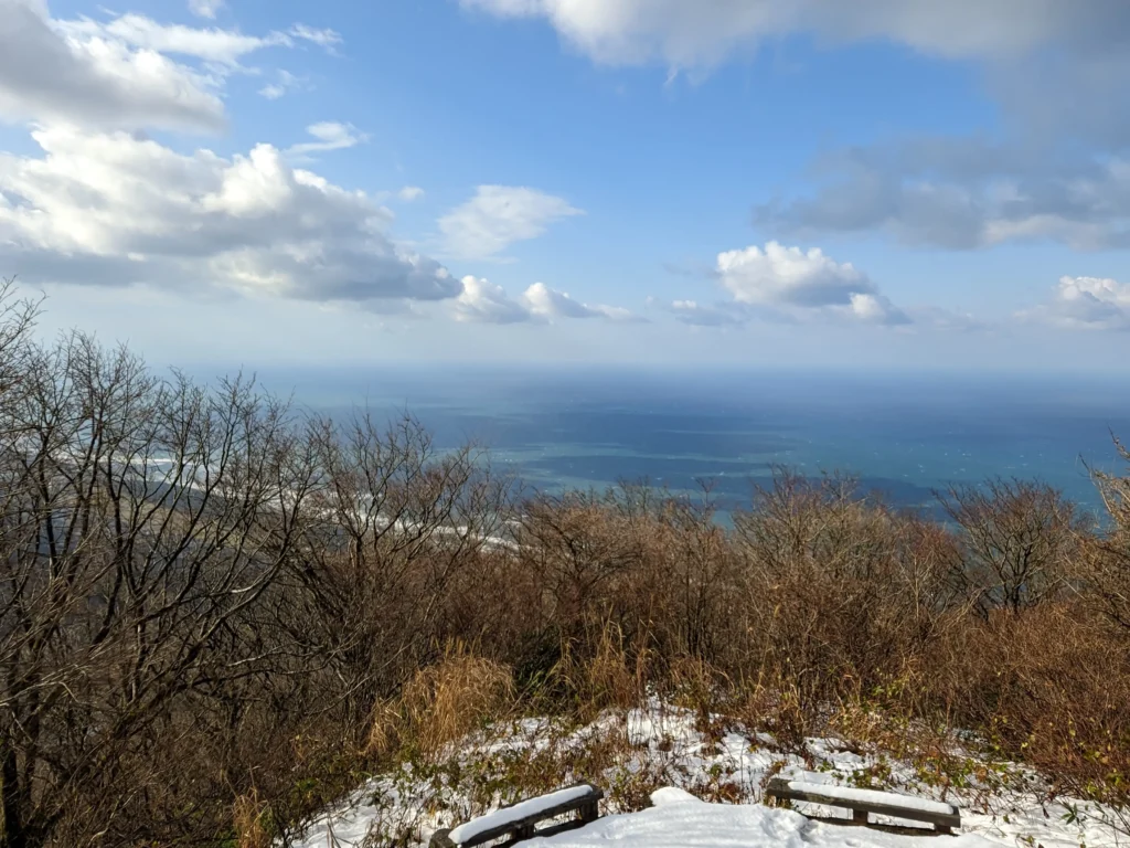 御神廟からの景色