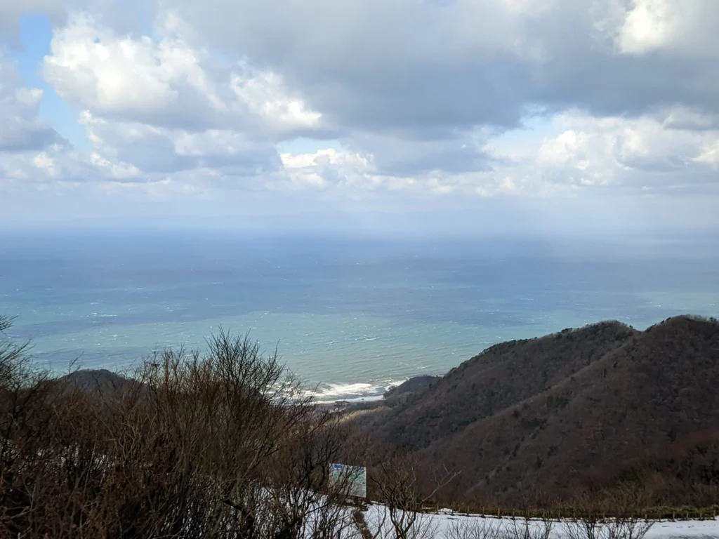 山頂駅からの景色
