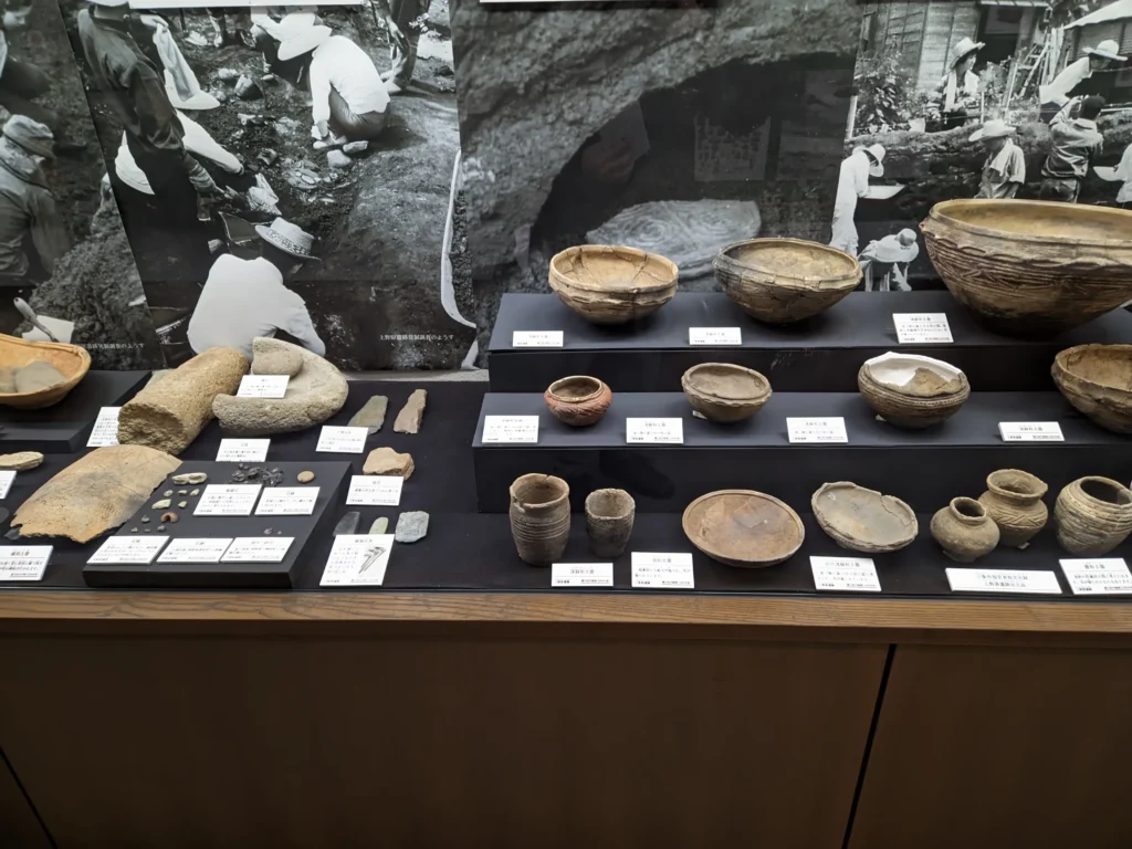 旧石器・縄文時代の出土品類