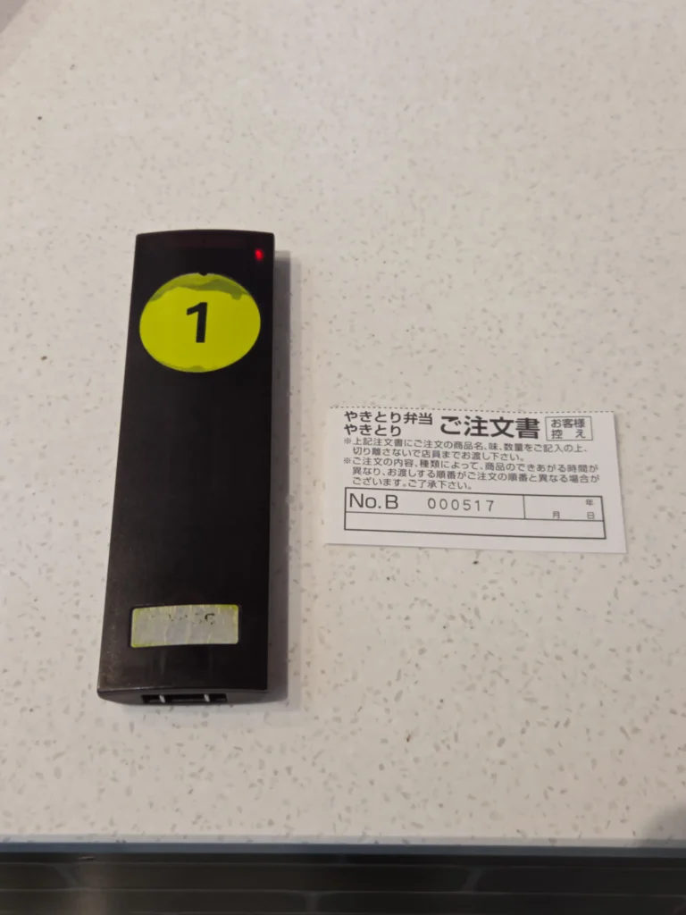 呼び出しブザー