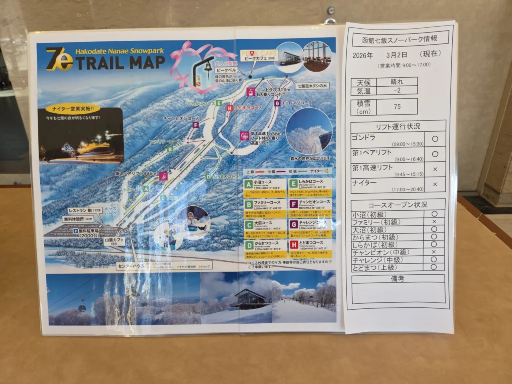 スキー場情報