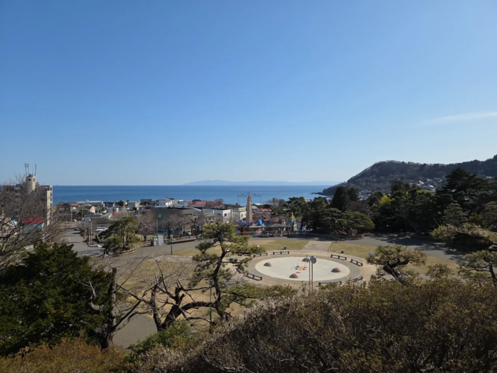 函館公園からの景色