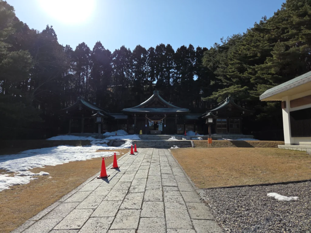 函館護国神社境内