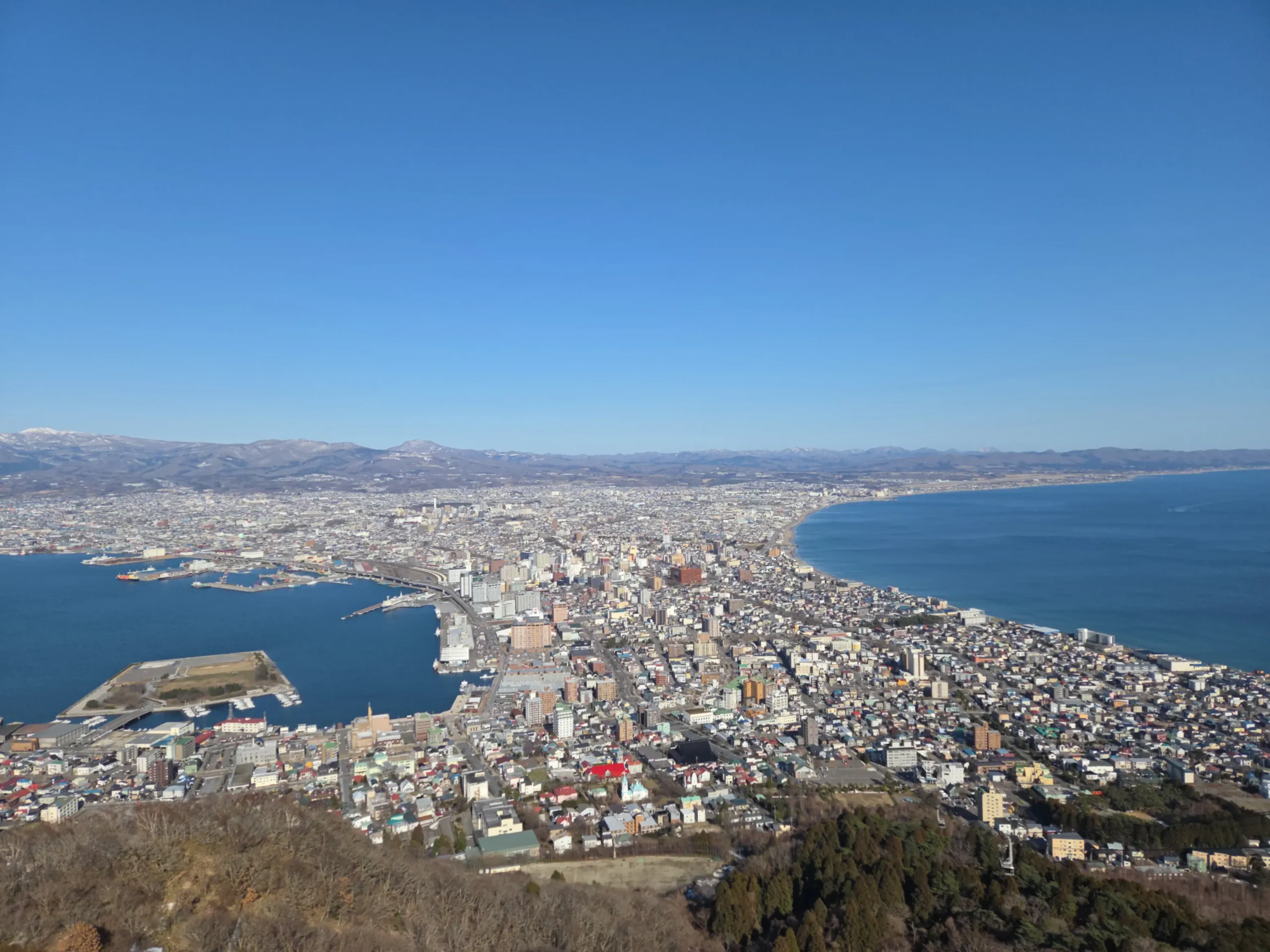 函館山からの景色
